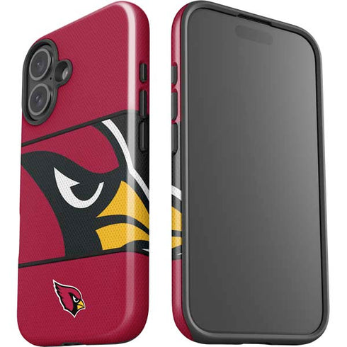 NFL Arizona Cardinals Zone Block iPhone 16 Plus Impact Case