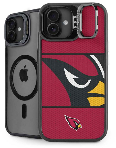 NFL Arizona Cardinals Zone Block iPhone 16 Plus Kickstand Case