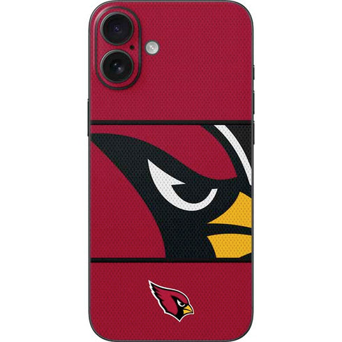 NFL Arizona Cardinals Zone Block iPhone 16 Plus Skin