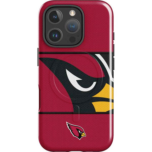 NFL Arizona Cardinals Zone Block iPhone 16 Pro Magsafe Impact Case