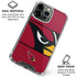 NFL Arizona Cardinals Zone Block iPhone 16 Pro Max Clear Case