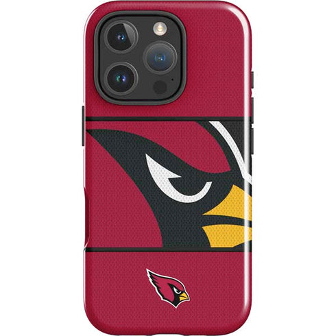 NFL Arizona Cardinals Zone Block iPhone 16 Pro Max Impact Case