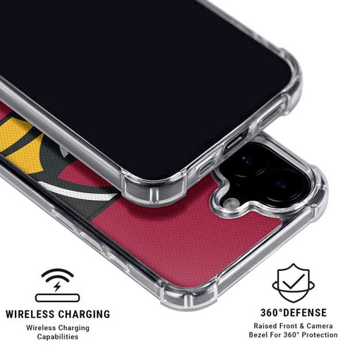 NFL Arizona Cardinals Zone Block iPhone 17 MagSafe Case