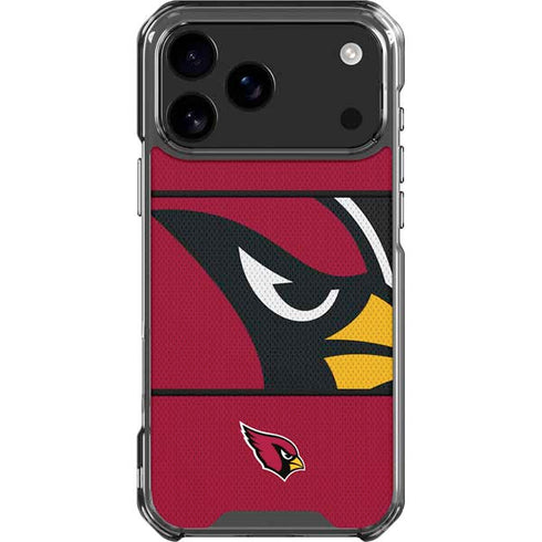 NFL Arizona Cardinals Zone Block iPhone 18 Pro Max Clear Case