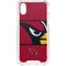 NFL Arizona Cardinals Zone Block iPhone XS Clear Case