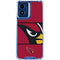 NFL Arizona Cardinals Zone Block Moto G 5G (2024) Clear Case