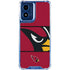 NFL Arizona Cardinals Zone Block Moto G 5G (2024) Clear Case
