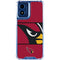 NFL Arizona Cardinals Zone Block Moto G Play 4G (2024) Clear Case