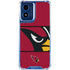 NFL Arizona Cardinals Zone Block Moto G Play 4G (2024) Clear Case
