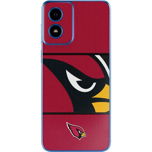 NFL Arizona Cardinals Zone Block Moto G Play 4G (2024) Skin