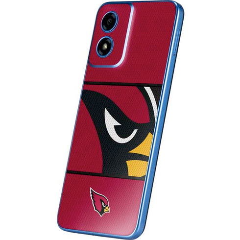 NFL Arizona Cardinals Zone Block Moto G Play 4G (2024) Skin