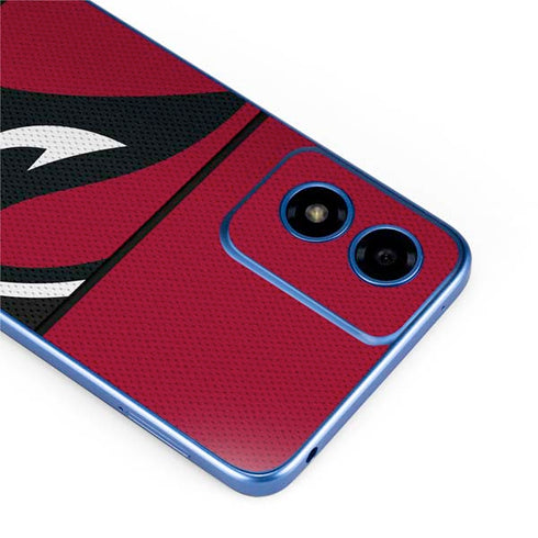 NFL Arizona Cardinals Zone Block Moto G Play 4G (2024) Skin