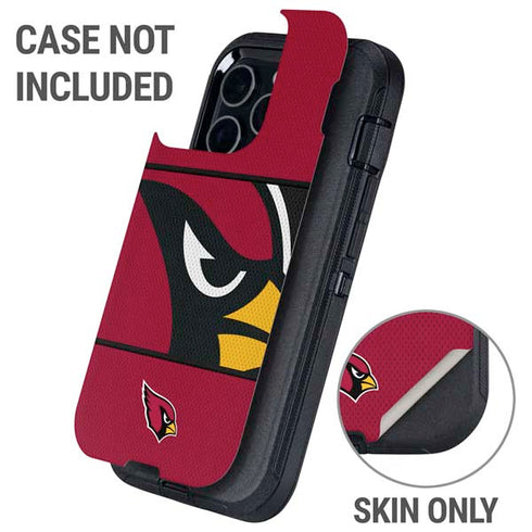 NFL Arizona Cardinals Zone Block Otterbox Defender iPhone Skin