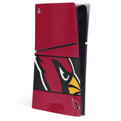 NFL Arizona Cardinals Zone Block PS5 Slim Digital Edition Console Skin