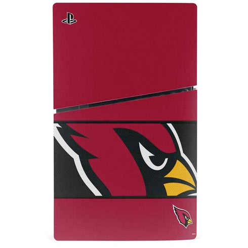 NFL Arizona Cardinals Zone Block PS5 Slim Digital Edition Console Skin