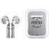 NHL Arizona Coyotes Black Text Apple AirPods Skin