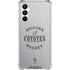 NHL Arizona Coyotes Black Text Galaxy A16 5G Clear Case