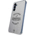 NHL Arizona Coyotes Black Text Galaxy A35 5G Clear Case