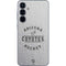 NHL Arizona Coyotes Black Text Galaxy A36 5G Skin