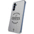 NHL Arizona Coyotes Black Text Galaxy A55 5G Clear Case