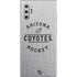 NHL Arizona Coyotes Black Text Galaxy Note 10 Plus Skin