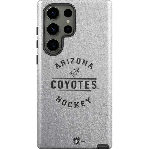 NHL Arizona Coyotes Black Text Galaxy S23 Ultra Pro Case