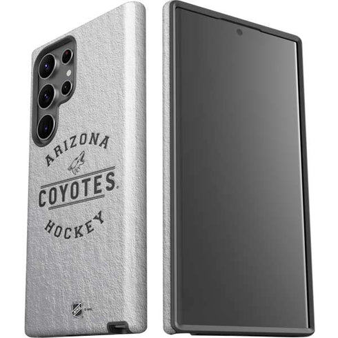 NHL Arizona Coyotes Black Text Galaxy S23 Ultra Pro Case