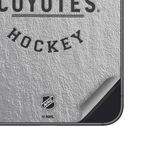 NHL Arizona Coyotes Black Text Galaxy S24 Plus Skin