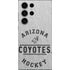 NHL Arizona Coyotes Black Text Galaxy S24 Ultra Skin