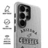 NHL Arizona Coyotes Black Text Galaxy S26 Ultra Impact Case