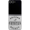 NHL Arizona Coyotes Black Text Galaxy Z Flip6 Skin