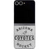 NHL Arizona Coyotes Black Text Galaxy Z Flip6 Skin
