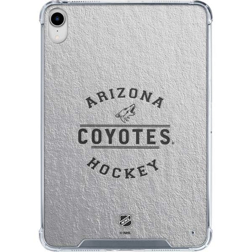 NHL Arizona Coyotes Black Text iPad 11th Gen (2025) Clear Case