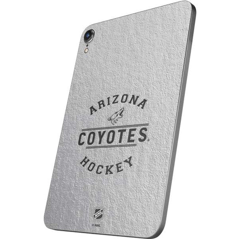 NHL Arizona Coyotes Black Text Apple iPad Mini Skin