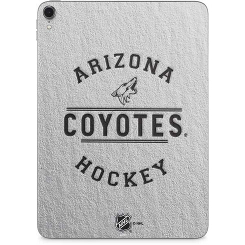 NHL Arizona Coyotes Black Text Apple iPad Pro Skin