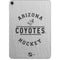 NHL Arizona Coyotes Black Text Apple iPad Pro Skin