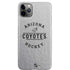 NHL Arizona Coyotes Black Text iPhone Cases