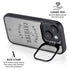 NHL Arizona Coyotes Black Text iPhone 15 Kickstand Case