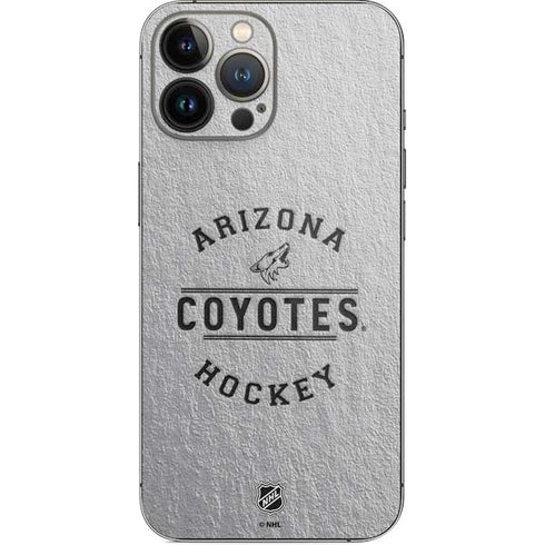 NHL Arizona Coyotes Black Text iPhone 15 Pro Max Skin