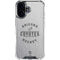 NHL Arizona Coyotes Black Text iPhone 16 Plus Clear Case
