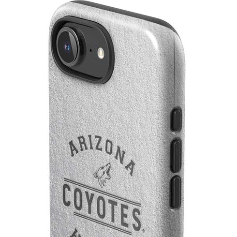 NHL Arizona Coyotes Black Text iPhone 16e Impact Case