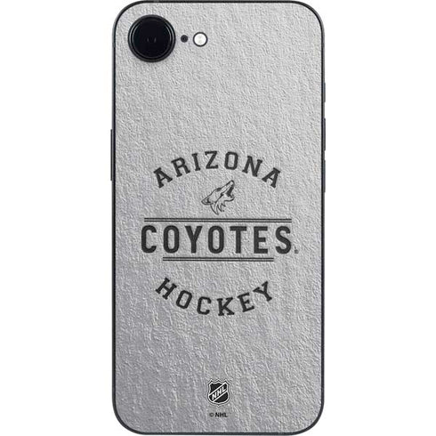 NHL Arizona Coyotes Black Text iPhone 16e Skin