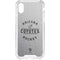 NHL Arizona Coyotes Black Text iPhone XS Clear Case