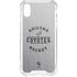 NHL Arizona Coyotes Black Text iPhone XS Clear Case
