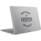 NHL Arizona Coyotes Black Text Apple MacBook Air Skin