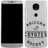 NHL Arizona Coyotes Black Text Moto E5 Plus Skin