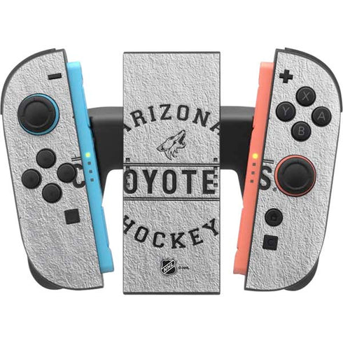 NHL Arizona Coyotes Black Text Nintendo Switch 2 (2025) Joy-Con Controller Skin
