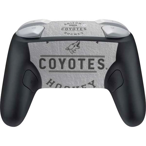 NHL Arizona Coyotes Black Text Nintendo Switch 2 (2025) Pro Controller Skin