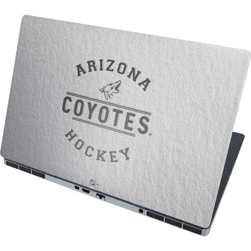 NHL Arizona Coyotes Black Text Dell Precision Skin