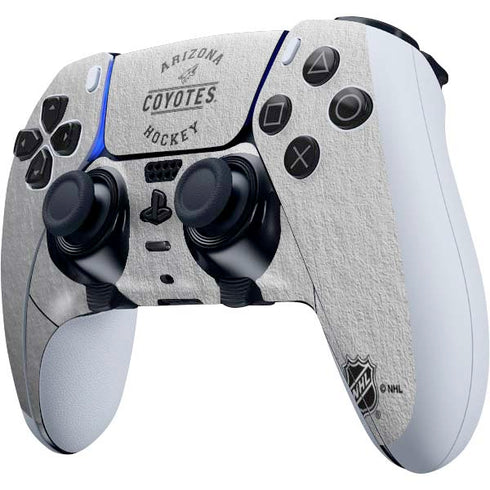 NHL Arizona Coyotes Black Text PS5 DualSense Edge Pro Controller Skin